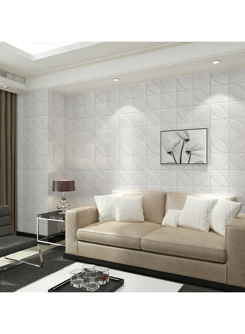 fashionhome 10-Piece Decorative 3D Brick Wall Sticker - Image 2