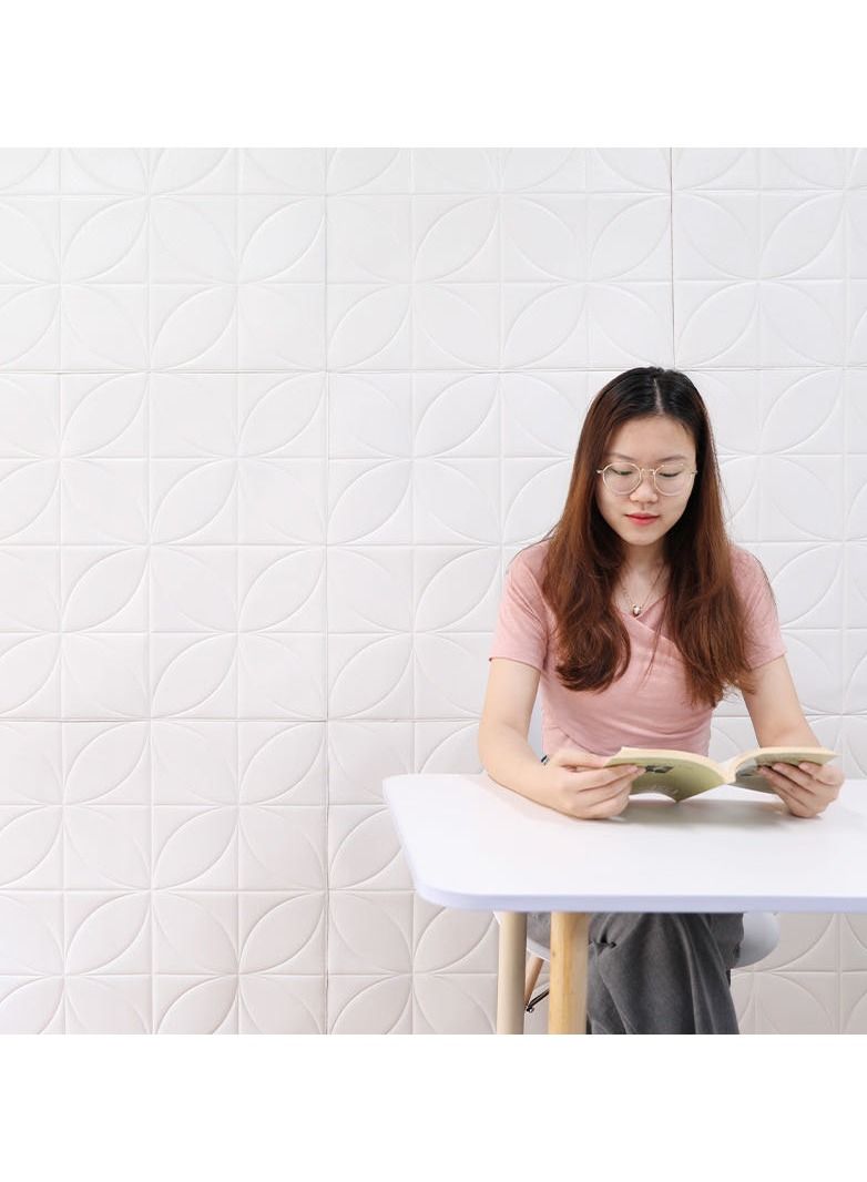 fashionhome 10-Piece Decorative 3D Brick Wall Sticker - Image 4