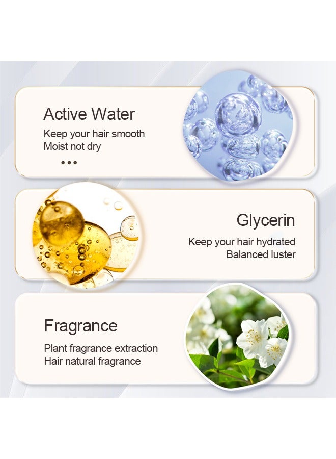 maycreate Broken Hair Finshing Solution，Hair Finishing Stick, Hair Mascara For Flyaway Tamer, Fly Away Hair Tamer Stick For Enhance Gloss Of Hair, Anti Frizz Broken Hair Baby Hair Flash Moment Flyaway Stick, Non-Greasy 15ml - Image 2