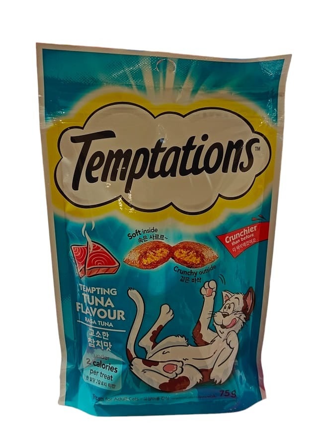 Temptations Tuna Flavored Cat Food 75 g