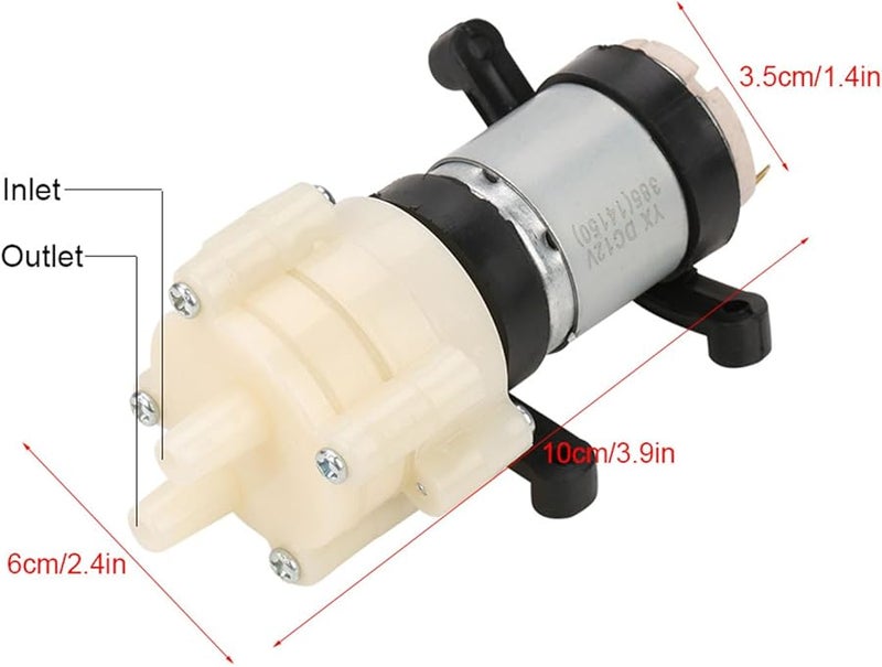 Mini Electric Diaphragm Water Pump Submersible For Tea Machine Fish Tank - Image 3