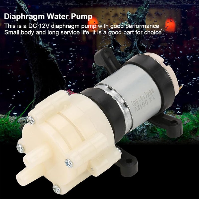Mini Electric Diaphragm Water Pump Submersible For Tea Machine Fish Tank - Image 4
