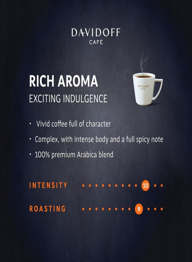 DAVIDOFF Coffee Rich Aroma Instant Coffee, 100% Arabica, Vivid & Spicy, Intensity Level 6 Each 45g X Pack Of 2 (Product Of Germany) By DECADENT - Image 4