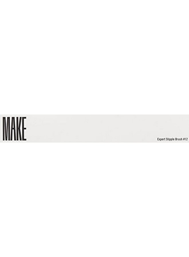 MAKE COSMETICS Expert Stipple Brush No. 12 - Image 2