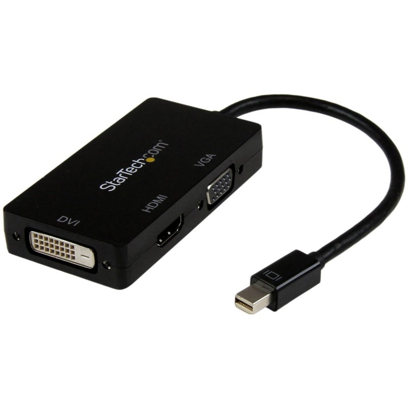 StarTech.com 3 in 1 Mini DisplayPort Adapter - 1080p - Mini DP / Thunderbolt to HDMI / VGA / DVI Splitter for Your Monitor (MDP2VGDVHD) - Image 3
