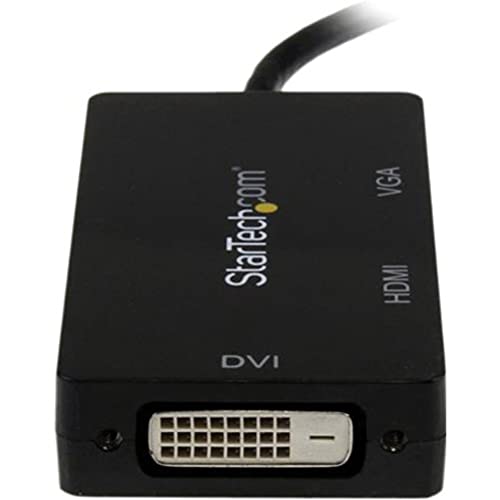 StarTech.com 3 in 1 Mini DisplayPort Adapter - 1080p - Mini DP / Thunderbolt to HDMI / VGA / DVI Splitter for Your Monitor (MDP2VGDVHD) - Image 2