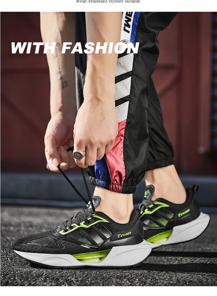 NIBEMINENT Mens Shoes Breathable Sneakers Comfortable Classic Casual Shoes Outdoor Walking Air Cushion Sport Shoes Men - Image 3