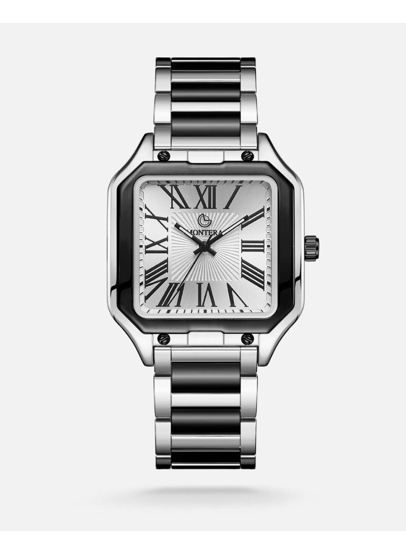 Montera Classic Men's Wristwatch, Water Resistant