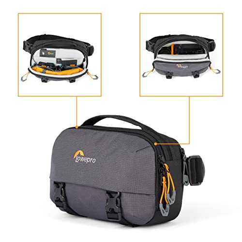 Lowepro حقيبة كاميرا لوبروا تريكر لايت HP 100، حقيبة ظهر مدمجة مع جيب للتابلت، حقيبة كاميرا لمستشعر المحاصيل، نظام ضغط أولتراسينش، رمادي - Image 3