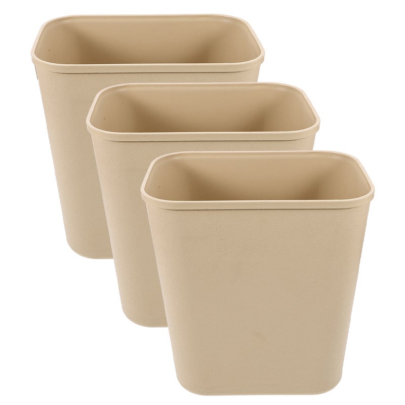 Plastic Waste Basket, Sturdy Construction for Reliable Garbage Management in Family Spaces - Image 4