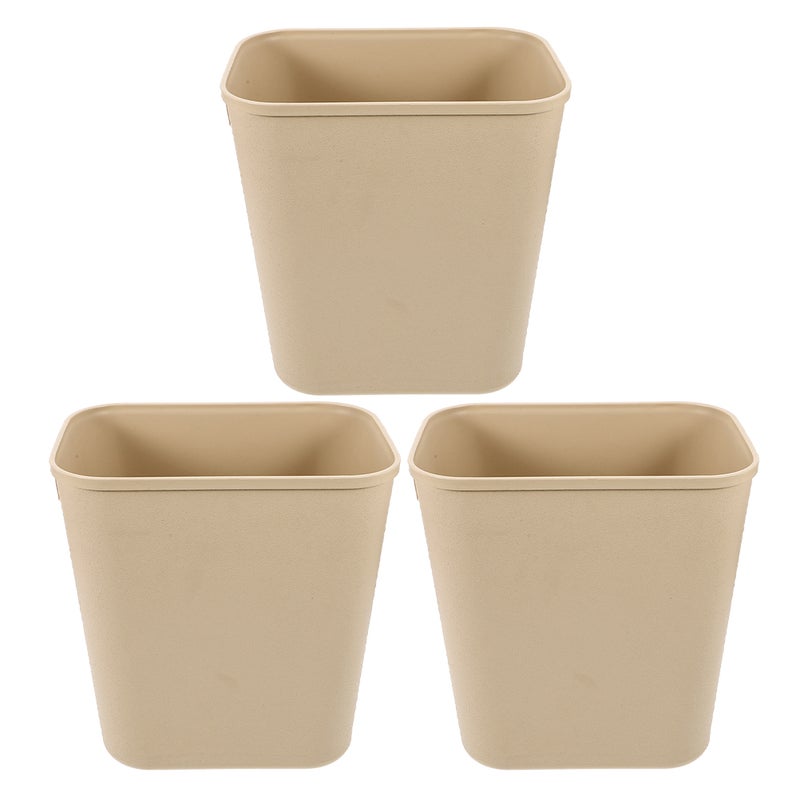 Plastic Waste Basket, Sturdy Construction for Reliable Garbage Management in Family Spaces - Image 1
