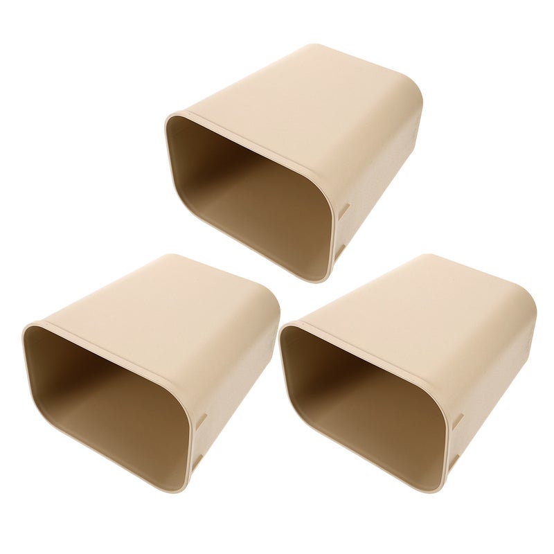 Plastic Waste Basket, Sturdy Construction for Reliable Garbage Management in Family Spaces - Image 3