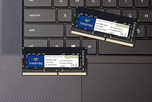 Timetec 8GB DDR4 3200MHz (or 2933MHz or 2666MHz) PC4-25600 Non-ECC Unbuffered 1.2V CL22 1Rx8 Single Rank 260 Pin SODIMM Laptop Notebook PC Computer Memory RAM Module Upgrade - Image 4