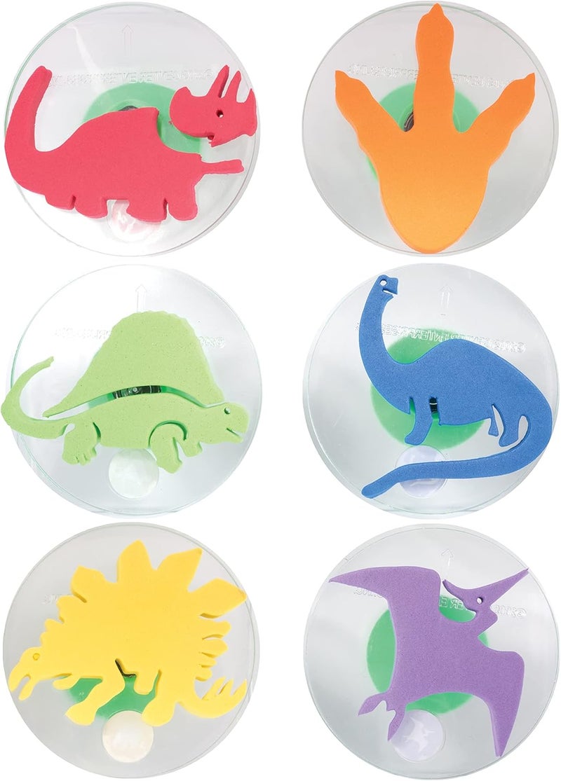 READY 2 LEARN Giant Stampers - Dinosaurs - Set of 6 - Easy to Hold Foam Stamps for Kids - Arts and Crafts Stamps for Displays, Posters, Signs and DIY Projects - Image 1