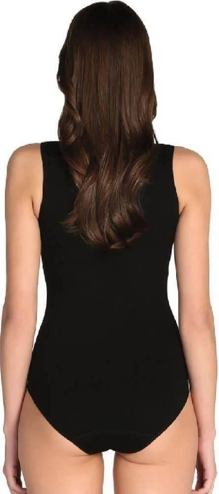 توتكو 0149 Women's Thick Strapped Snap Bodysuit 6 Pieces