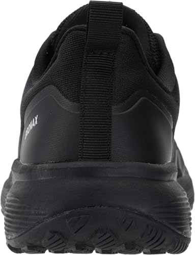 BRONAX Mens Wide Toe Box Tennis Shoes Lightweight Natural Foot Shape Comfortable Sports Road Running Size 12w Sneakers for Male Outdoor Athletics Walking Training Workout Mesh All Black 46 - Image 4