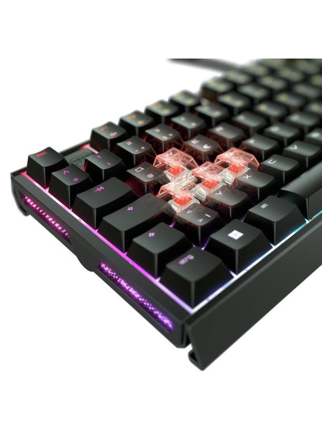 Cherrymx 3.1 Wired Mechanical Keyboard, Gaming Keyboard, E-sports Keyboard, Rgb Mixed Light Keyboard, Alloy Shell With Rgb Lighting, Compatible With Win/mac, Black With Red Switches - Image 5