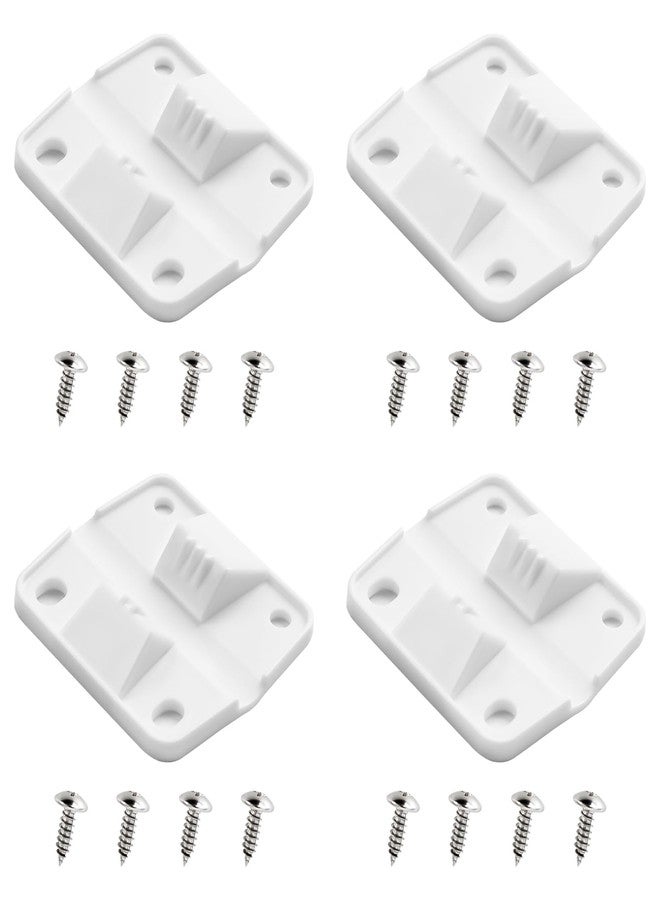 RO6G Cooler Replacement Plastic Hinges with Screws Set for Coleman Cooler - 4 Pack - Image 1