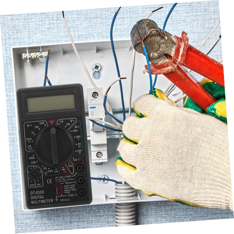 Auto Ranging Digital Multimeter 832D Series High Precision Electrical Tester Temperature Measurement Random Color Tool - Image 5
