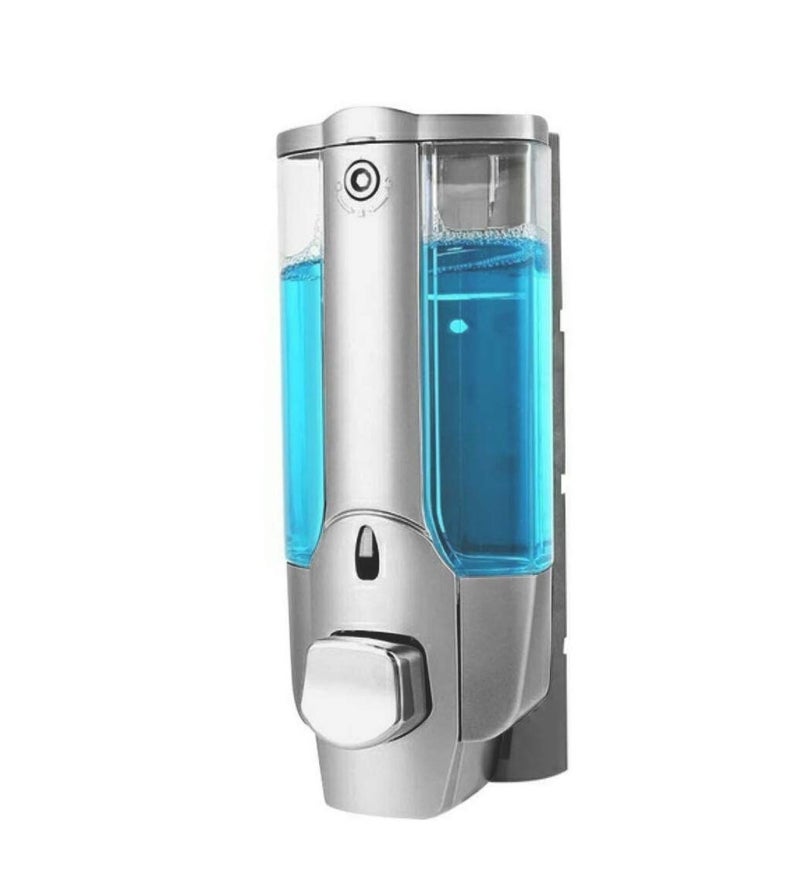 Pindia Clear See Through Liquid Soap, Shampoo, Handwash Lotion Push Dispenser for Bathroom & Kitchen - Image 2