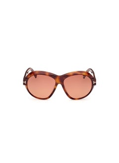 Women's Round Shape Acetate Sunglasses FT111353T59 Lens Size: 59 Millimeter - Blonde Havana - pzsku/Z6C8A1049CF045538A82FZ/45/_/1727713586/917367d4-4fb4-454d-9460-4da1e2b49993