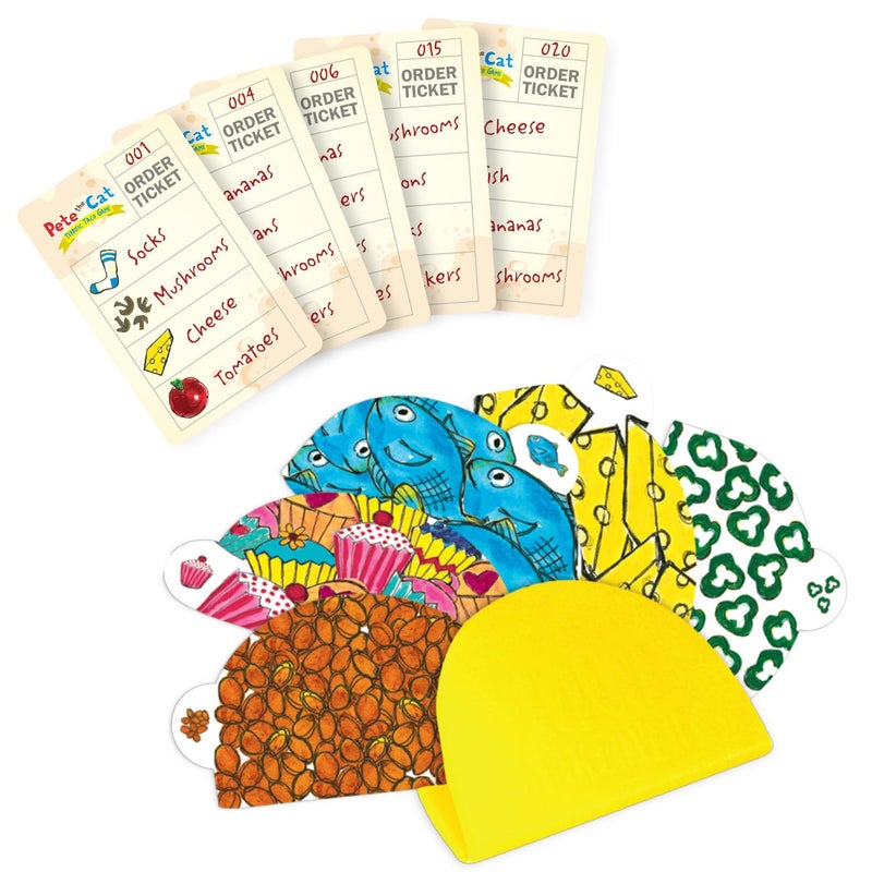 Briarpatch, Pete The Cat Terrific Taco Game, Based On Early Reader Books by James Dean, Preschool Learning for Children - Image 2