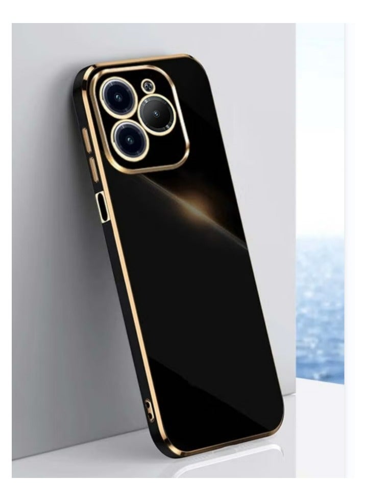 Infinix Hot 40 4G / Infinix Hot 40 Pro 4G Mobile Phone Case Cover, Luxury Plating Soft Back Cover, Raised Full Camera Protection - Image 1