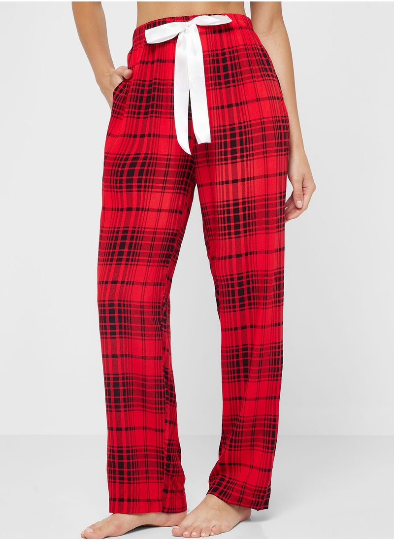 Check Print Pyjama Sets