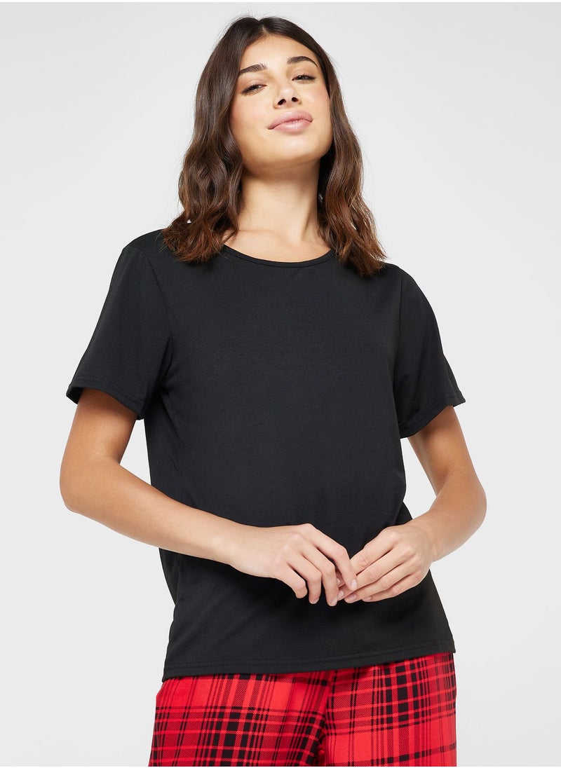 Check Print Pyjama Sets