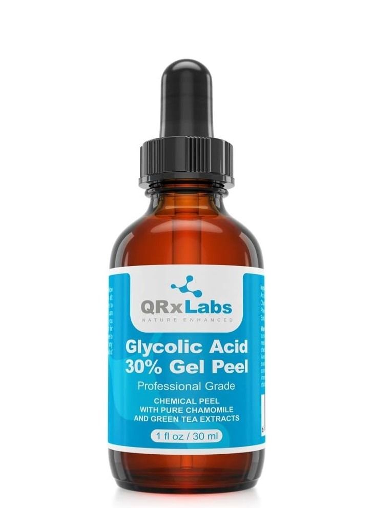 كيو آر إكس لابس جل تقشير حمض الجليكوليك 30%