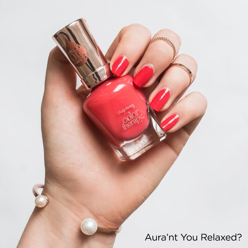 Sally Hansen طلاء أظافر سالي هانسن للعلاج بالألوان، هل أنت مسترخٍ؟، عبوة من 1 - Image 5
