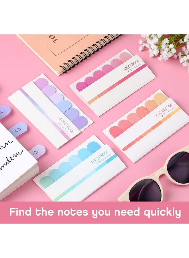 Marspark 960 Pcs Sticky Index Tabs 3 Inch Book Tabs Sticky Notes Writable And Adhesive Page Tabs Document Page Marker Rainbow Colored And Flags For Annotating Books Classify Files (8 Sets) - Image 5