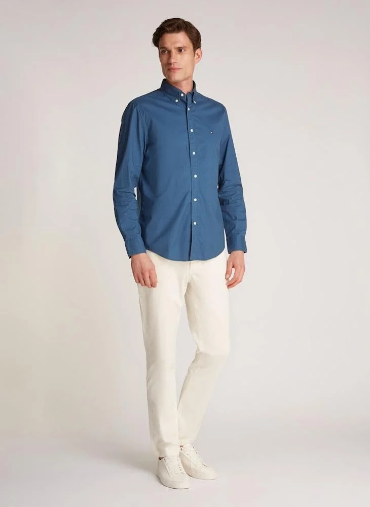 TOMMY HILFIGER TH Flex Regular Fit Poplin Shirt