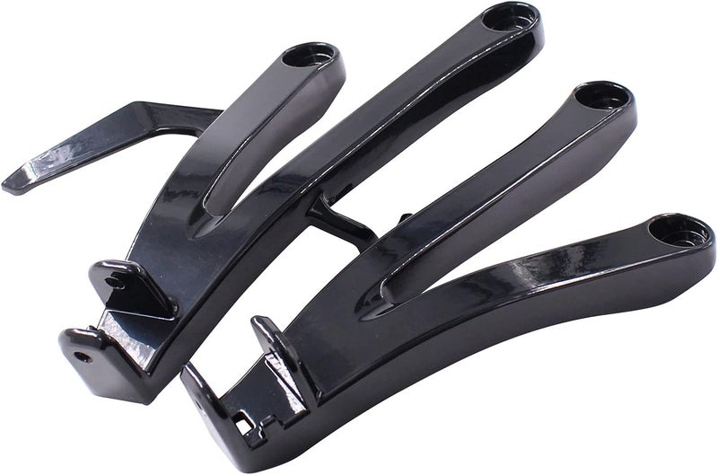 NewYall Black Rear Passenger Foot Peg Rest Bracket Kit for Honda CBR600RR 2007-2016 - Image 3