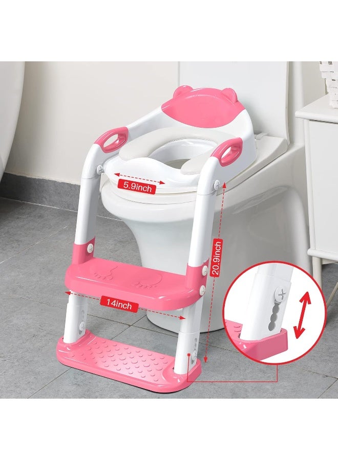 SKYROKU كرسي تدريب الأطفال على المرحاض SKYROKU مع سلم خطوة - Image 2