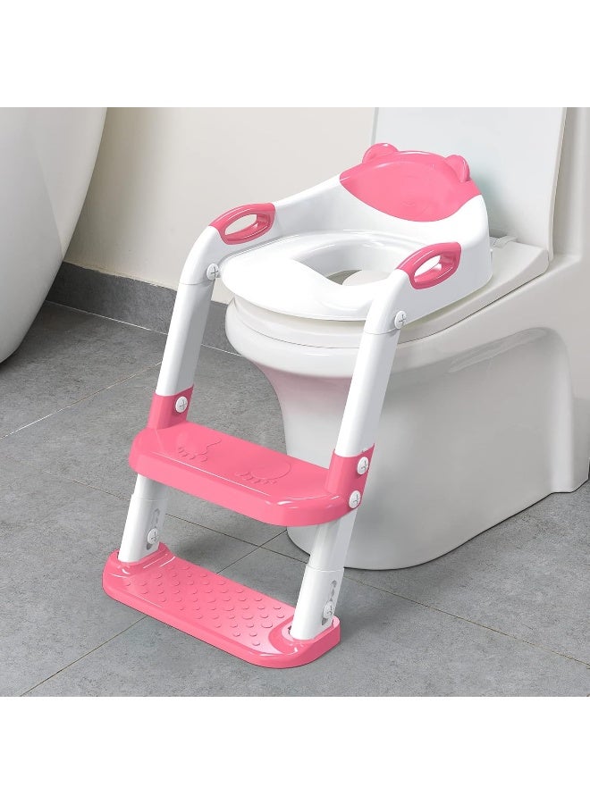 SKYROKU كرسي تدريب الأطفال على المرحاض SKYROKU مع سلم خطوة - Image 1