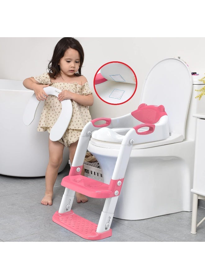 SKYROKU كرسي تدريب الأطفال على المرحاض SKYROKU مع سلم خطوة - Image 5