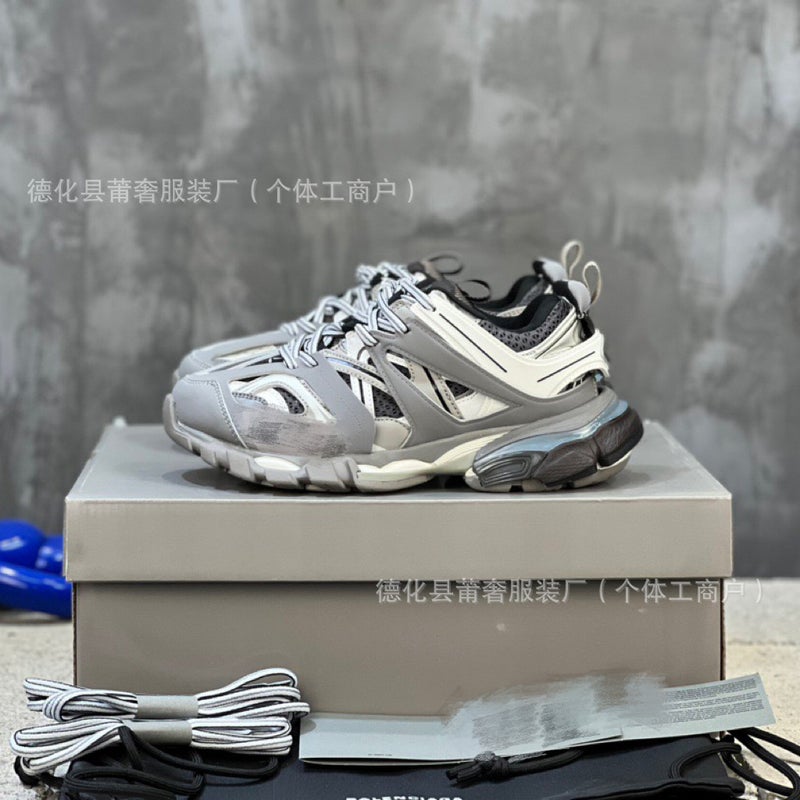 Putian Paris Track Torre Shoes Retro Outdoor Thick Sole High-Heeled Shoes For Men And Women With Pure Original Nylon Sneaker - Image 1