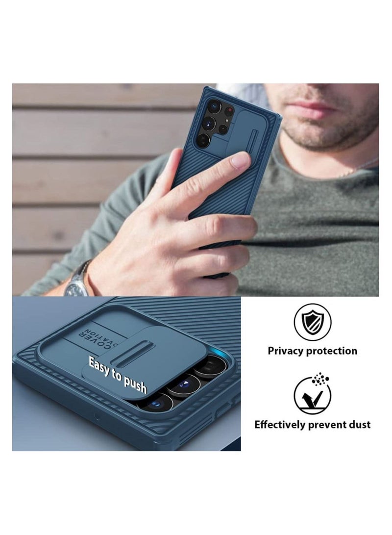 Nillkin [1+2] Case Cover for Samsung S23 Ultra with Tempered Glass Screen Protector (2 Pcs), S23 Ultra Case with Slide Camera Cover, Slim Rugged Phone Case for Samsung Galaxy S23 Ultra 5G - Image 4