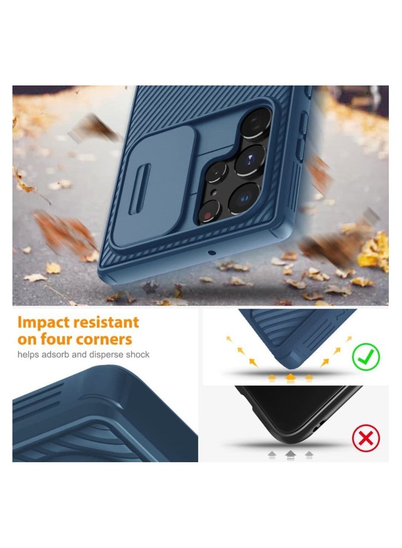 Nillkin [1+2] Case Cover for Samsung S23 Ultra with Tempered Glass Screen Protector (2 Pcs), S23 Ultra Case with Slide Camera Cover, Slim Rugged Phone Case for Samsung Galaxy S23 Ultra 5G - Image 5