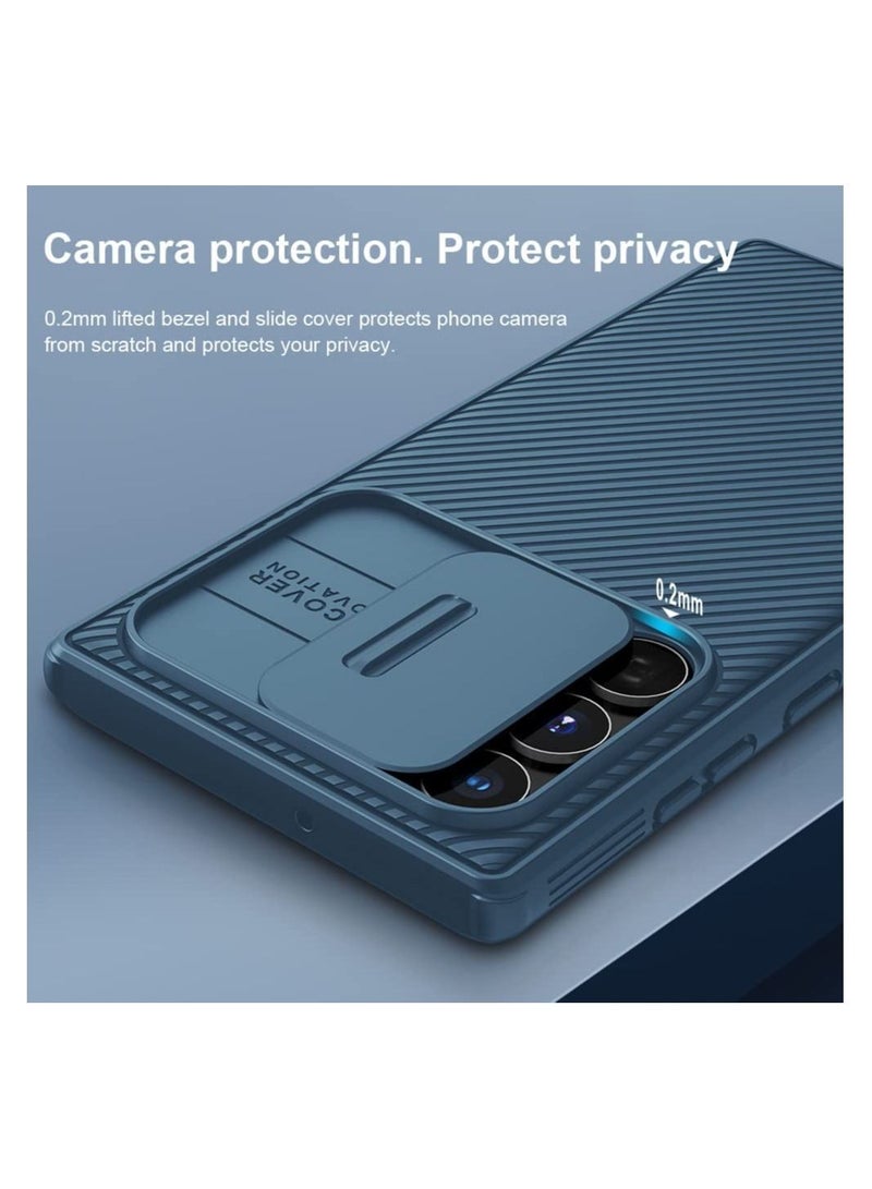 Nillkin [1+2] Case Cover for Samsung S23 Ultra with Tempered Glass Screen Protector (2 Pcs), S23 Ultra Case with Slide Camera Cover, Slim Rugged Phone Case for Samsung Galaxy S23 Ultra 5G - Image 2