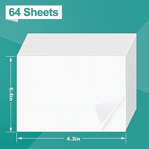 Utron 64 Sheets Self Seal Laminating Pouches 4x6, Self Adhesive Laminating Sheets, Clear Laminate Sheets for Stickers, Clear Adhesive Sheets - Image 2