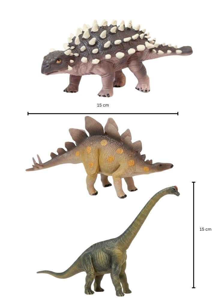 NinEx 3-Piece Dinosaur Toy Set - Image 3
