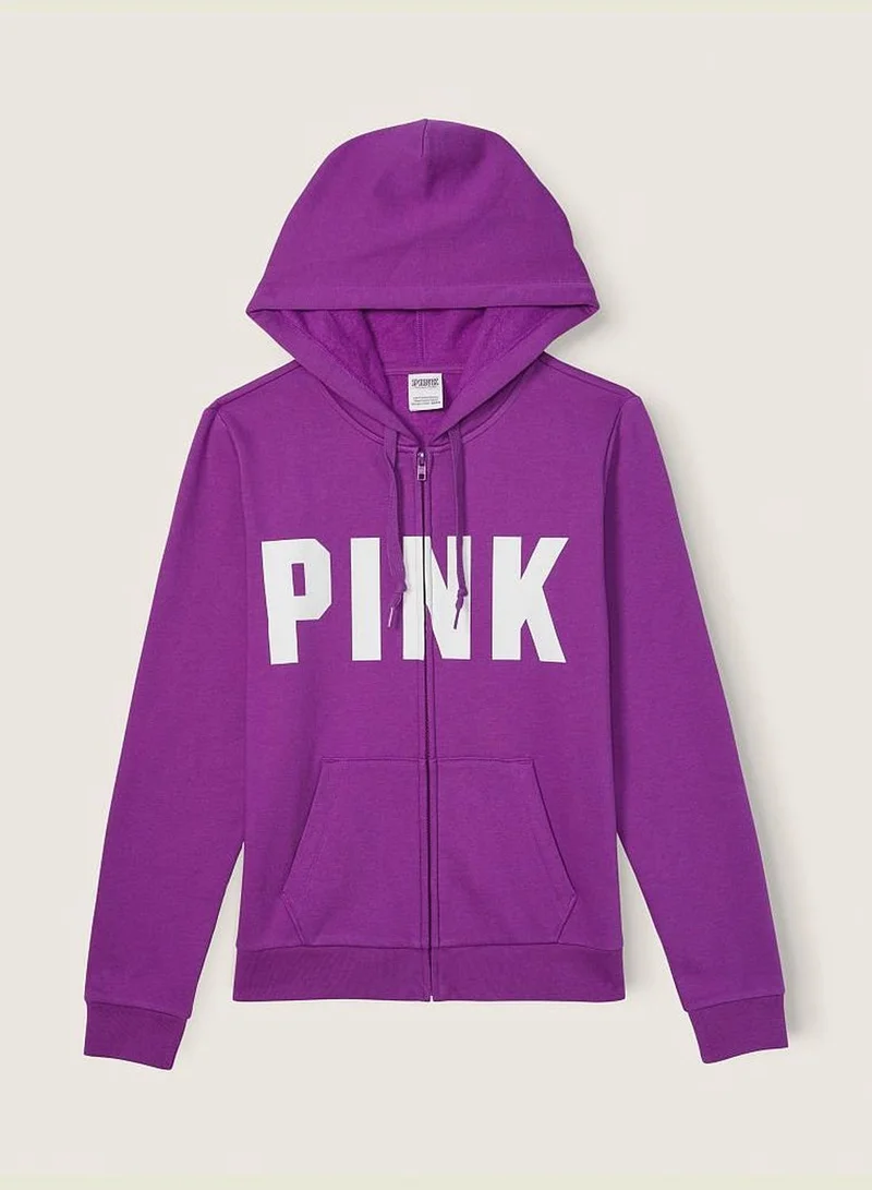 Victoria's Secret Fleece Zip-Up Perfect Hoodie