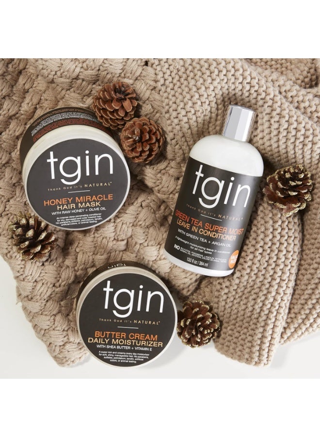 Tgin Butter Cream Daily Moisturizer: The Secret to Ultimate Hydration and Enchanting Shine for Dry and Curly Hair - 340g - Image 5
