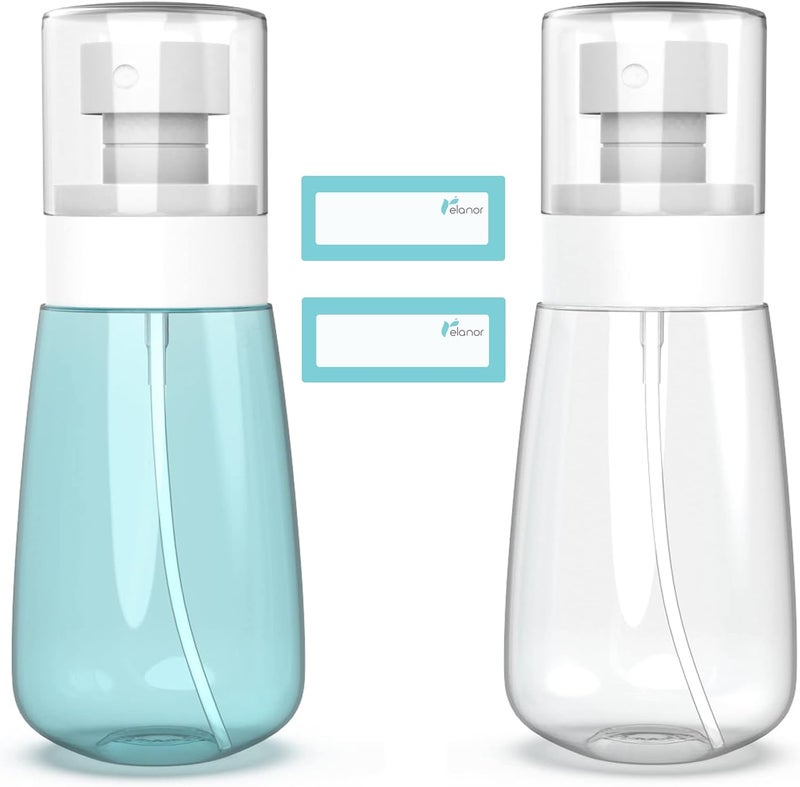 relanor Pack 2 Small Spray Bottle Travel Size 3.39oz/100ml - Fine Mist Mini Empty Spray Bottles - Leak Proof - for Toners, Face & Hair Mist - Image 1