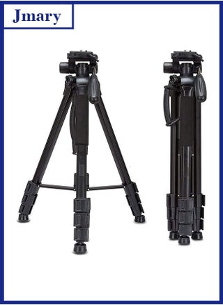 KP-2264 Professional Aluminium Tripod & Monopod 2-in-1 Stand for DSLR Cameras – Lightweight, Adjustable Height with 3-Way Pan Head, Quick-Release Plate & Carry Bag – Stable & Portable Tripod for Photography, Filmmaking, Vlogging & More (Black) - pzsku/Z6C8B89F9691DB5F1604EZ/45/1752215884/ef50d5a1-d0bc-45f2-bbe2-03bf5a022d2a