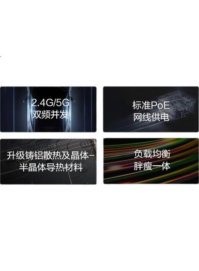 H3C Xinhua San, Wireless Ap, Dual-Band Gigabit, Pl700, Be3600 Panel-Style Wifi 7 Wireless Ap Access Point - Image 2