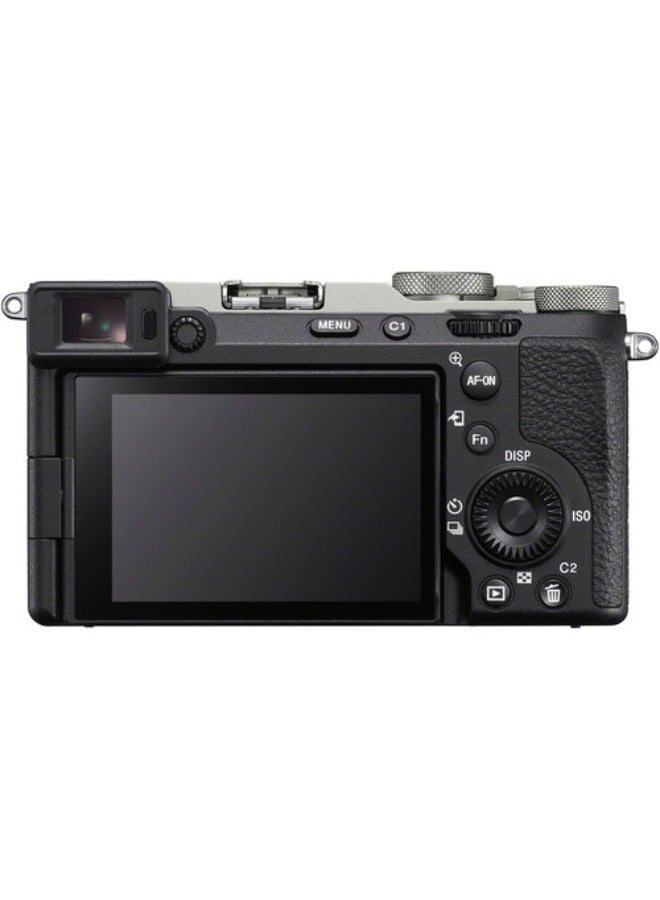 Sony α7C II compact full-frame camera Silver - Image 2