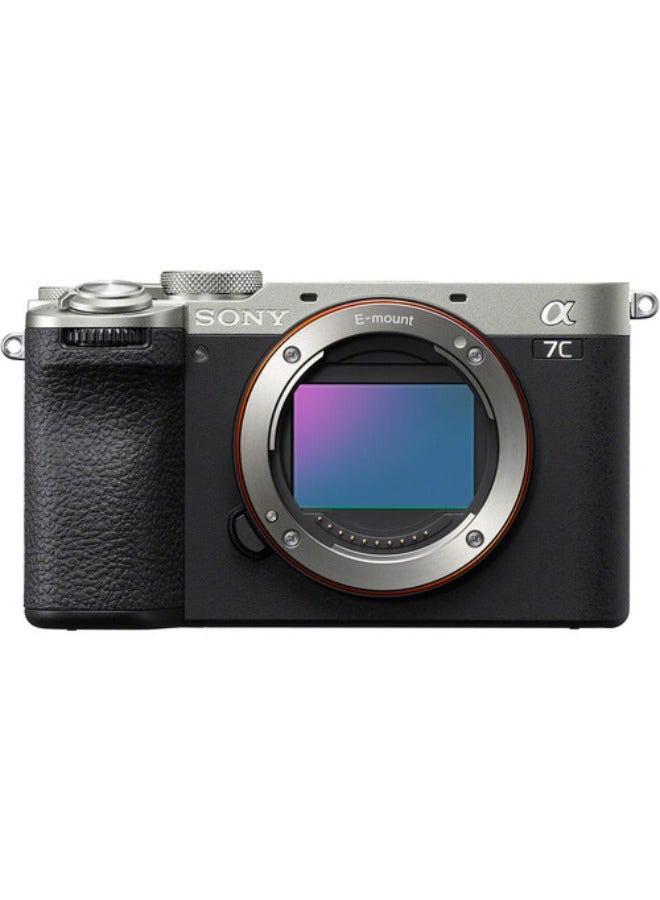 Sony α7C II compact full-frame camera Silver - Image 1